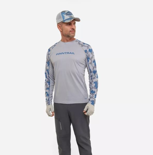 Лонгслив Finntrail Wave 6612 Grey в Владимире