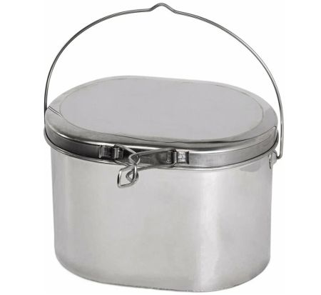 Котел Роза Ветров 3,3л.низкий нерж.крышка с ручками