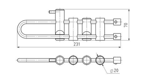  Спусковое устройство Вертикаль Решетка стальная в Владимире  