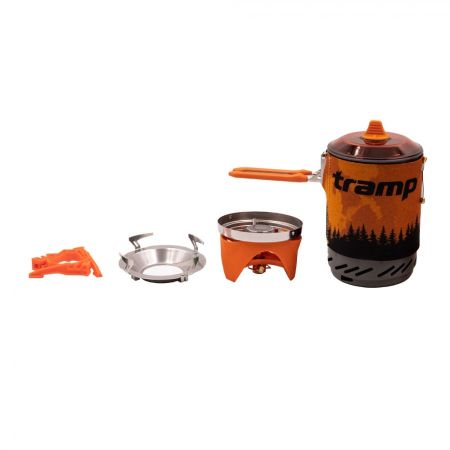 Система Tramp для приготовления пищи 1л TRG-115 оранжевый
