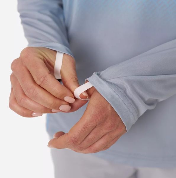 Лонгслив Finntrail женский Venus Hood W 6621 LightBlue в Владимире