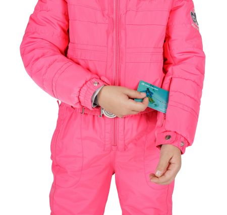 Комбинезон горнолыжный W18-1030-BBGL/A Poivre Blanc розовый в Владимире