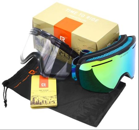 Купить Маска Los Raketos SNAP yellow chrom 22119 в Владимире