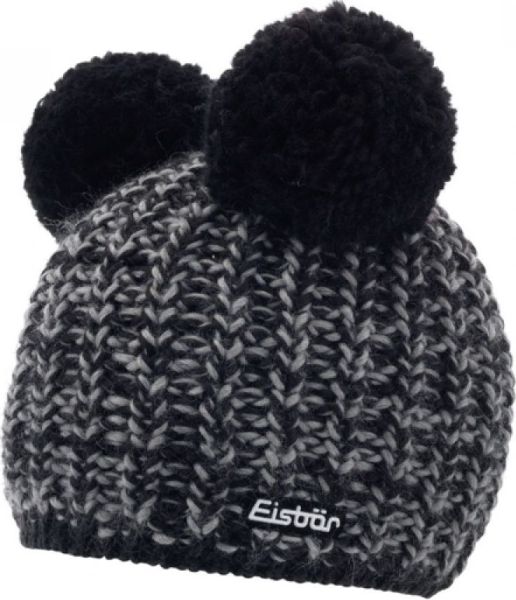 Шапка Mimi Pompon MU Eisbar черно-белый в Владимире