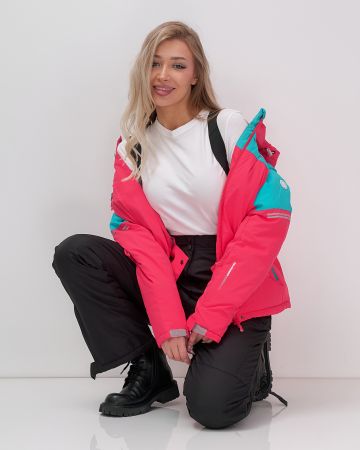 Костюм горнолыжный 02810М малиновый в Владимире