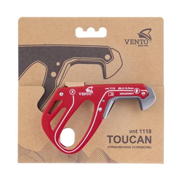  Страховочное устройство Венто "Toucan" красный в Владимире  