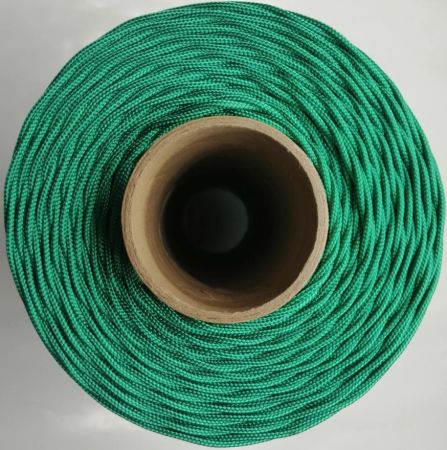  Шнур ПА плетеный 16-ти пр.с ПА серд.d 3мм зеленый,синий в Владимире  