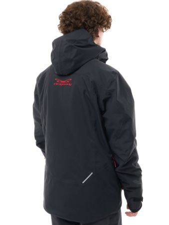 Куртка горнолыжная Dragonfly утепленная Gravity Man Black-Red в Владимире