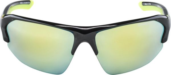 Купить очки alpina lyron hr black-neon yellow gloss/yellow mirror cat.3 в Владимире