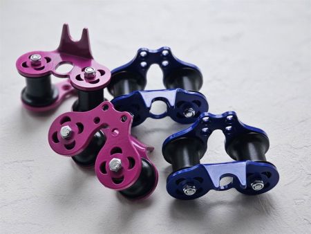  Ролик GURU Treck V2 для навесной переправы синий в Владимире  