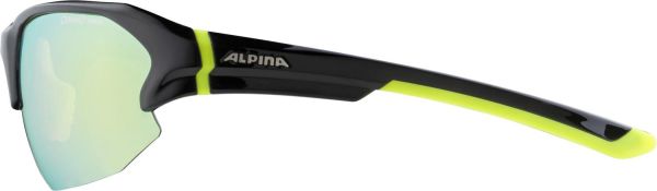 Купить очки alpina lyron hr black-neon yellow gloss/yellow mirror cat.3 в Владимире