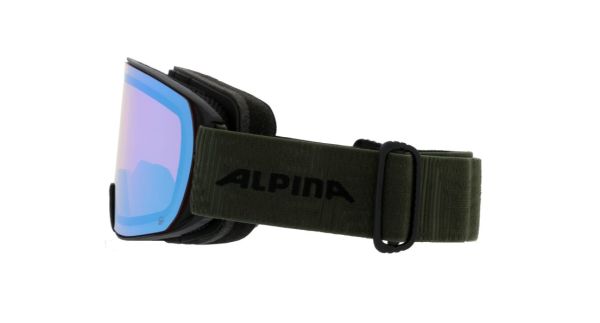 Купить маска alpina г/л nakiska q black-olive matt/q green s2 в Владимире