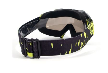 Купить Очки мотоциклетные/снегоходные Следопыт М6,линзы chrome silver+ transparent в Владимире