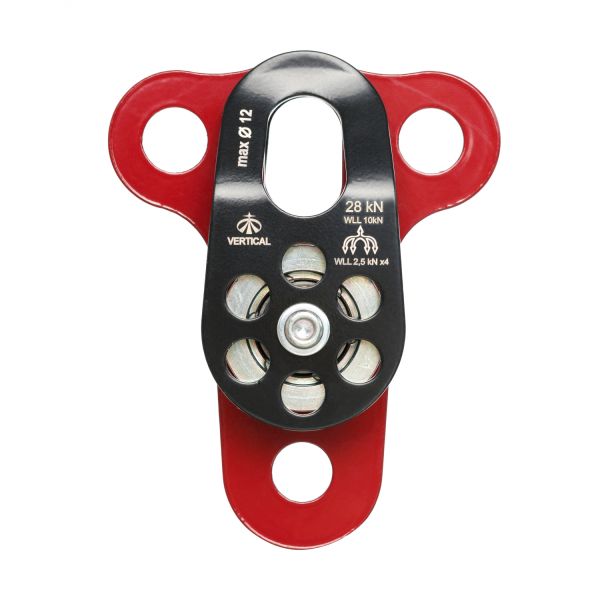  Блок-ролик Вертикаль двойной сталь с подшипником Про в Владимире  