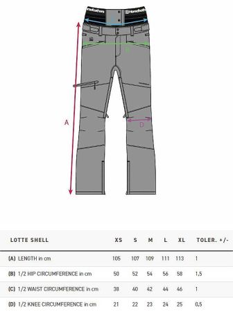 Штаны сноубордические Lotte Pants black HORSEFEATHERS в Владимире