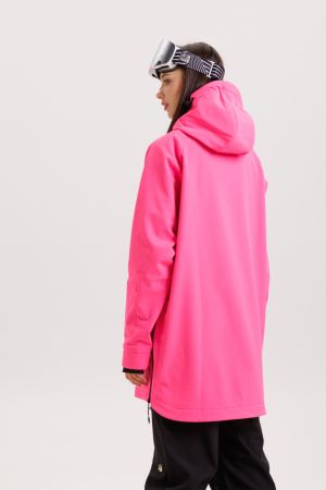 Анорак сноубордический MountainMan Barbie розовый неон в Владимире