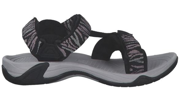 Купить сандалии cmp hamal wmn hiking nero-pale rose черный в Владимире