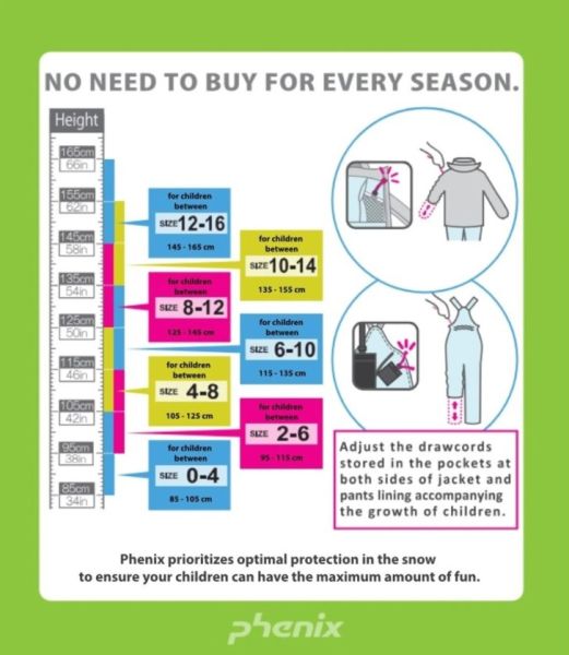 Костюм горнолыжный Phenix Playing in Snow Junior Two-piece RD в Владимире